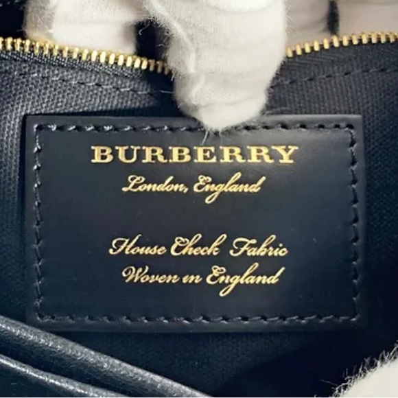 Burberry Derby leather/house/check satchel - Picture 9 of 15